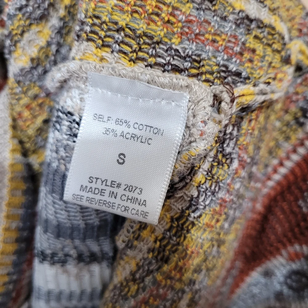 Freeway Patterned Open Cardigan - Picture 5 of 6